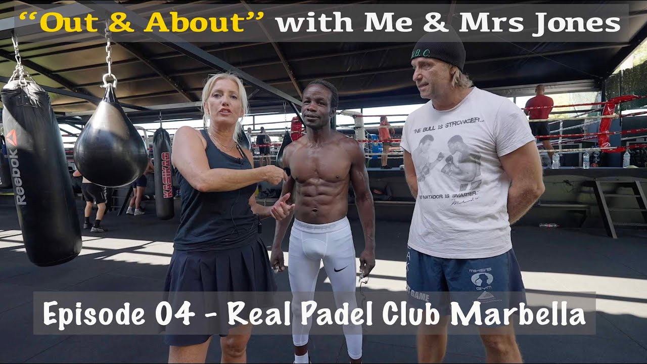 Out & About With Me & Mrs Jones. EP4: Real Padel Club Marbella