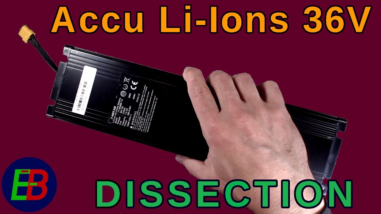 EB_#534 Dissection - Accumulateur Li-Ions 36V de Trottinette