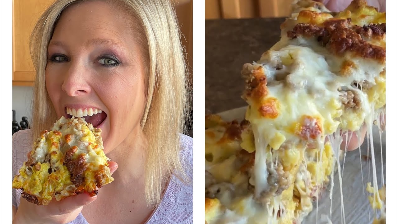 The Best Keto Breakfast Pizza Your Family Will Ever Eat!