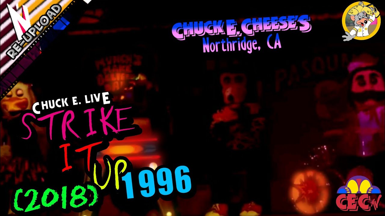 Chuck E. Cheese's Northridge, CA - Strike It Up 1996 (2018) (Ntertainment Re-upload)
