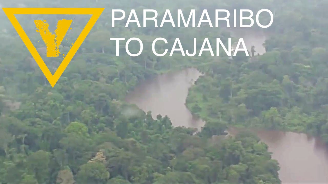 Bush piloting; Paramaribo to Kajana ( Cajana ) Suriname rainforest