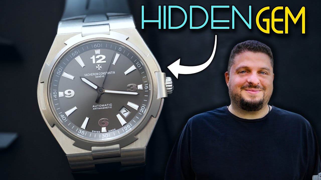 Hidden Gem in The Holy Trinity   Vacheron Constantin Overseas Deep Stream Titanium 150m From Bezel
