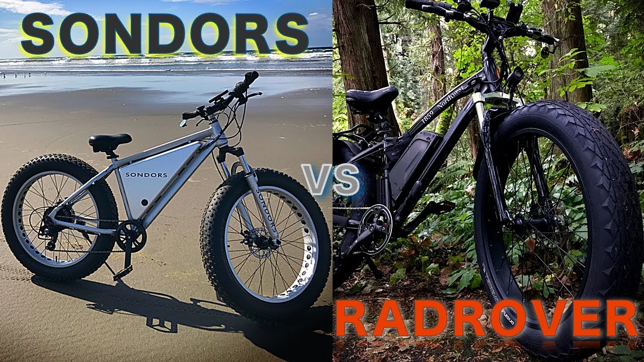 Sondors vs RadRover - Comparison video! Detailed review featuring bikes, ordering & community
