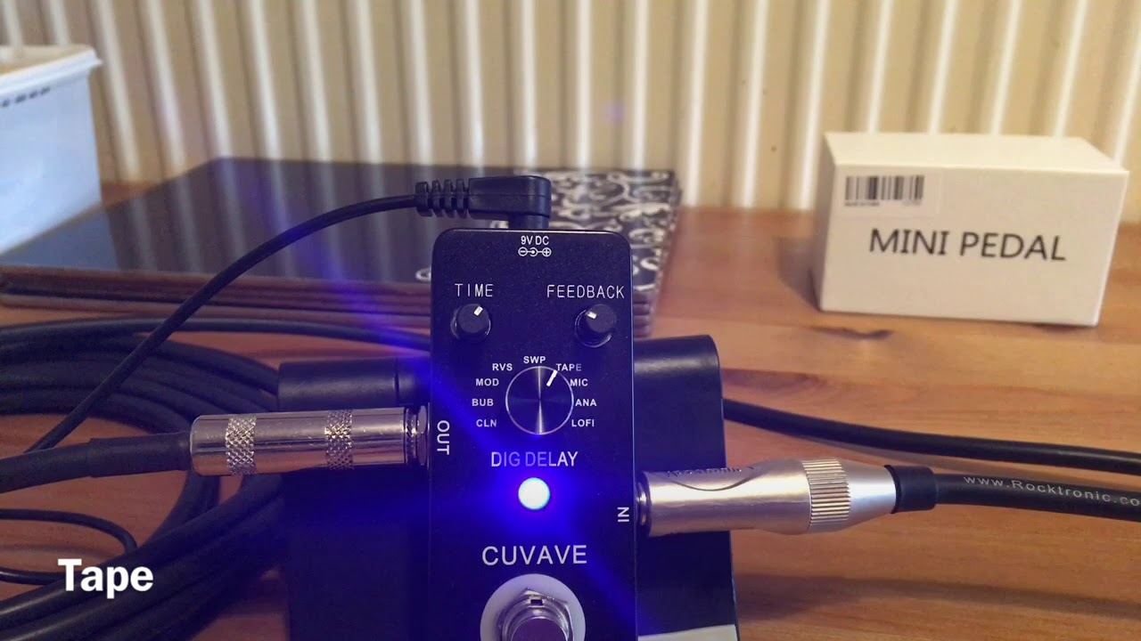 Cuvave Digital Delay Demo and Review
