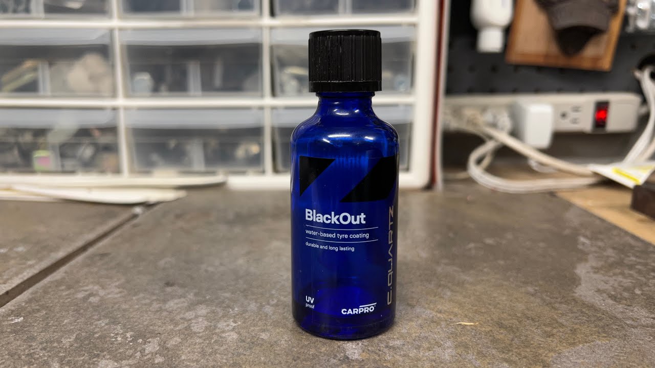 Cquartz BlackOut Tyre Coating Application Take 2 - Is 4 layers too much?