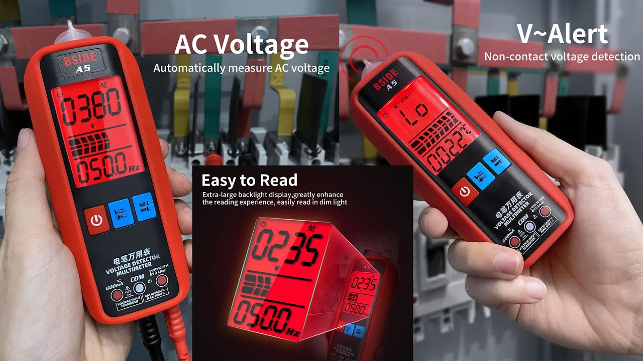 BSIDE A5 | Portable Smart Digital Multimeter Professional