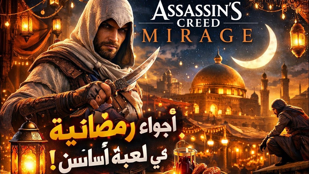 تجربتي للعبة Assassin’s Creed Mirage في أجواء رمضانية 🌙 | بغداد بأجواء خيالية!