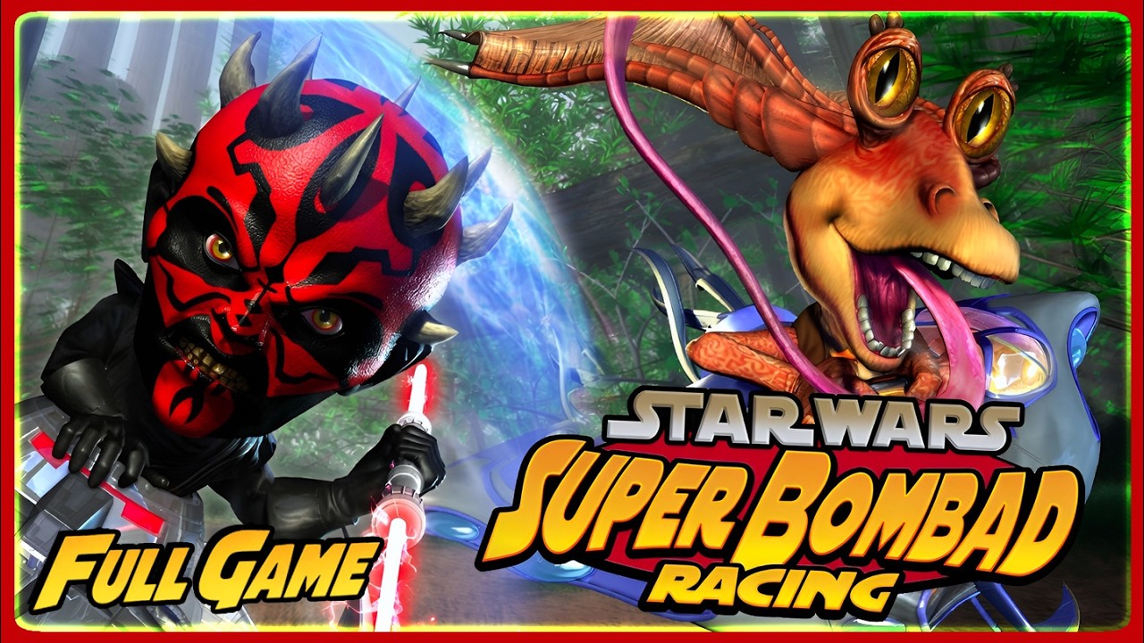 Star Wars: Super Bombad Racing FULL GAME Longplay (PS2)