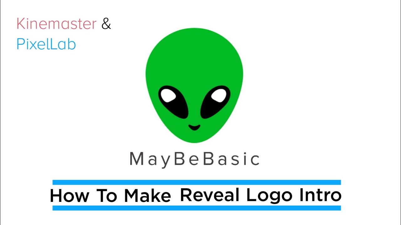 How To Make Logo Reveal Intro on Android | Kinemaster & PixelLab
