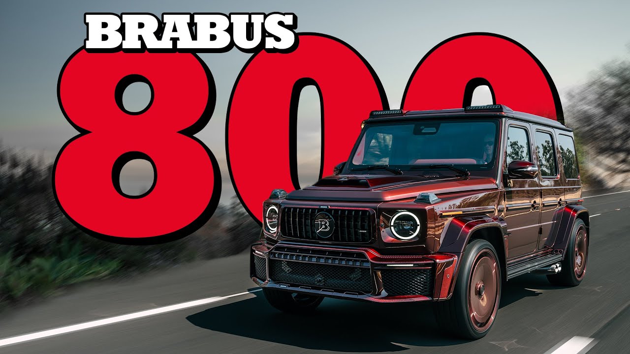 THE COLOR OF PERFORMANCE. BRABUS 800 DEEP RED.