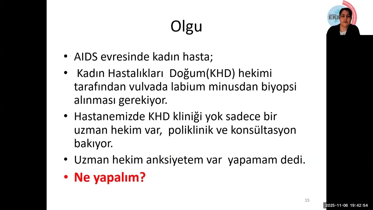 HIV AIDS ve Olgularla Hukuki Sorunlar Webinar
