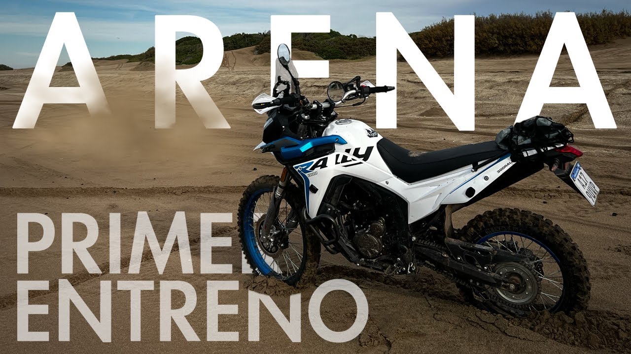 PRIMERA VEZ en la ARENA con mi VOGE 300 RALLY