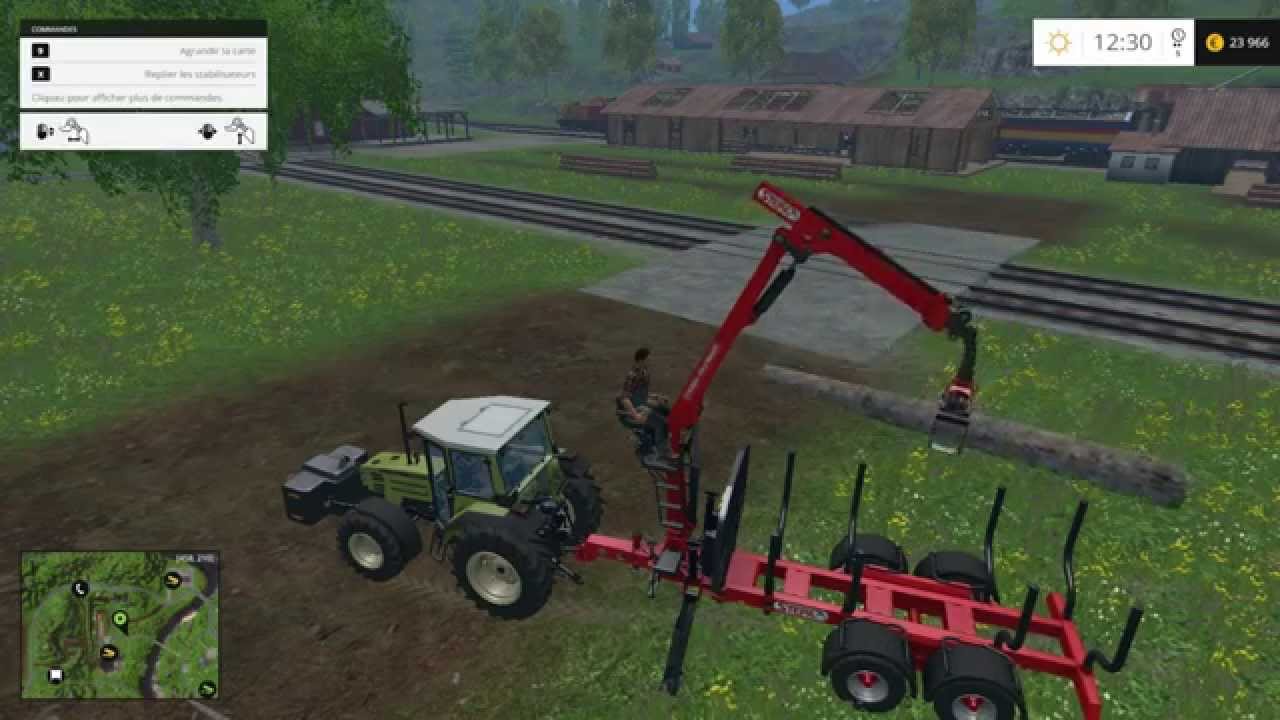 FARMING SIMULATOR 2015 - Tutoriel culture du bois 1/2