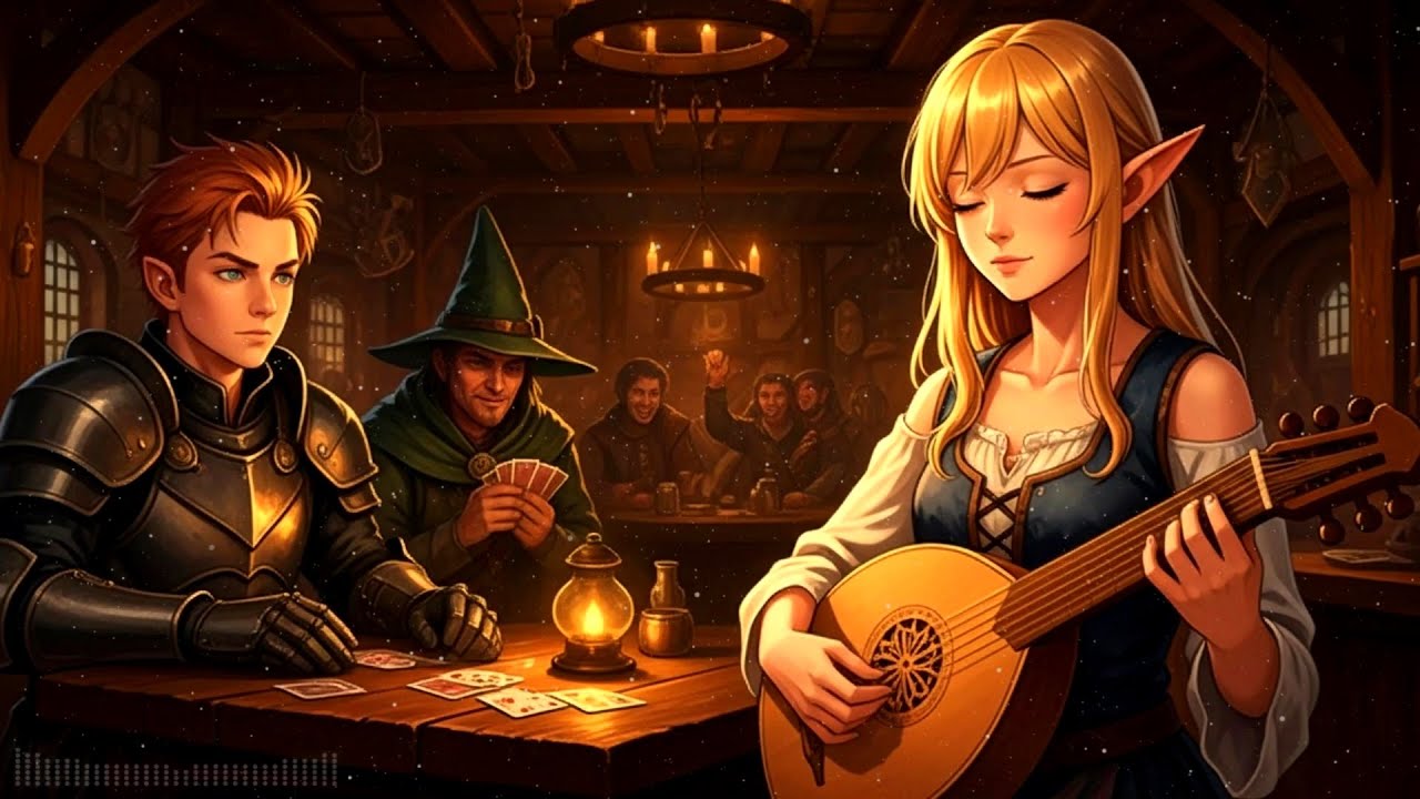 MEDIEVAL TAVERN FANTASY • Relaxation Celtic Folk for Meditation Nights • Medieval Tavern Fantasy
