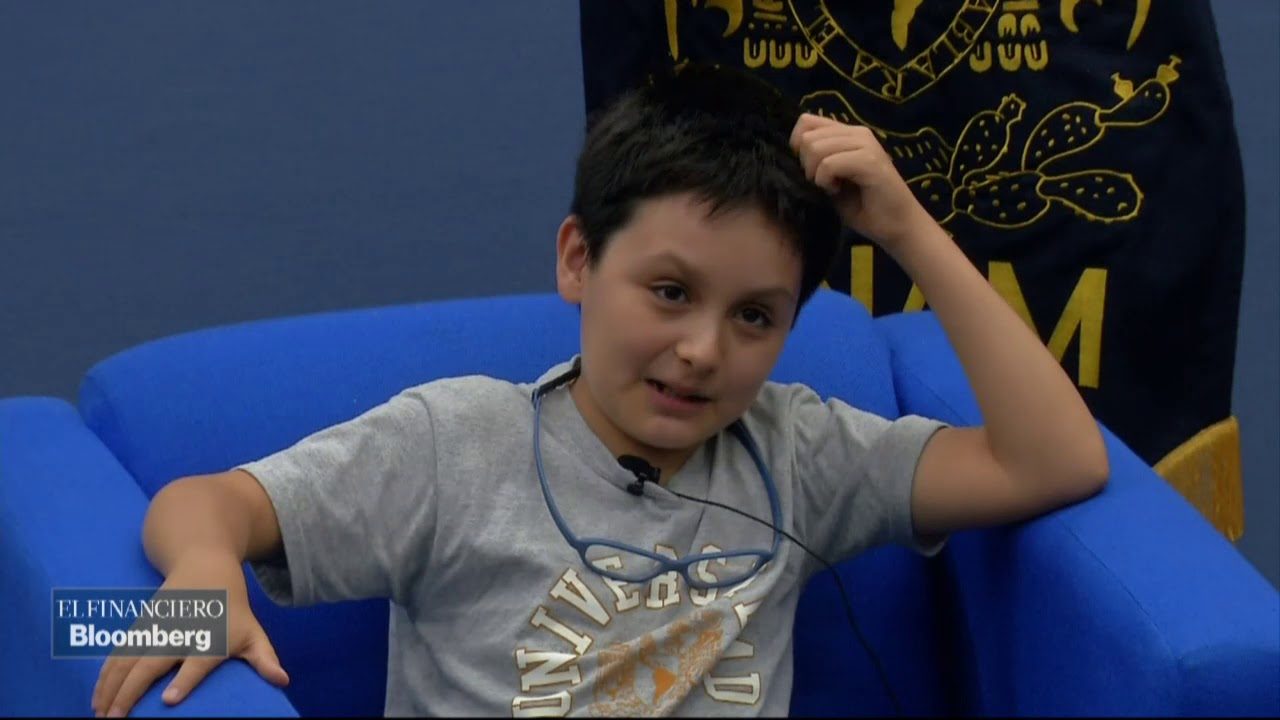 Con 12 años, Carlos Antonio es el alumno más jóven en la historia de la UNAM