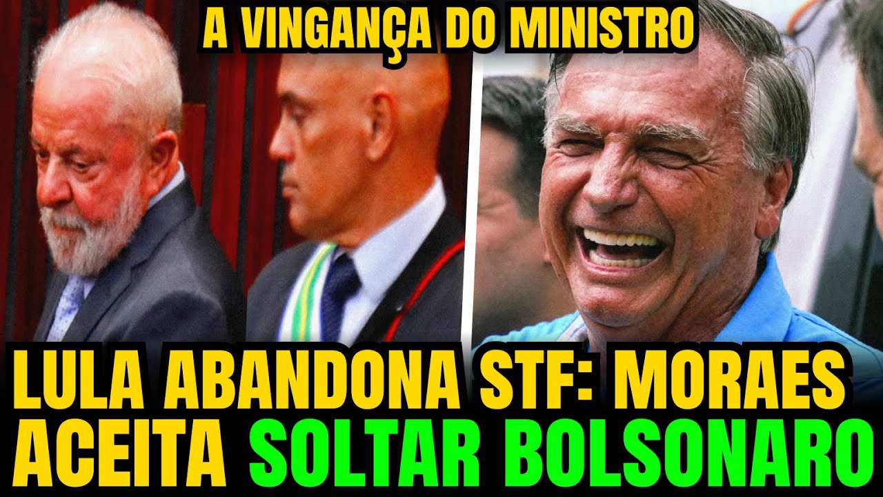 #3 A VINGANÇA DE MORAES! APÓS SER "TRAÍDO" PELO PT, MINISTRO DECIDE LIBERTAR JAIR BOLSONARO!