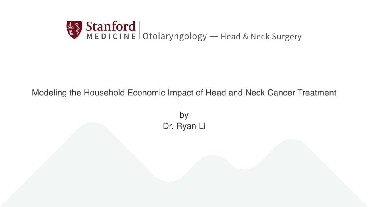 Modeling the Household Economic Impact of Head and Neck Cancer Treatment