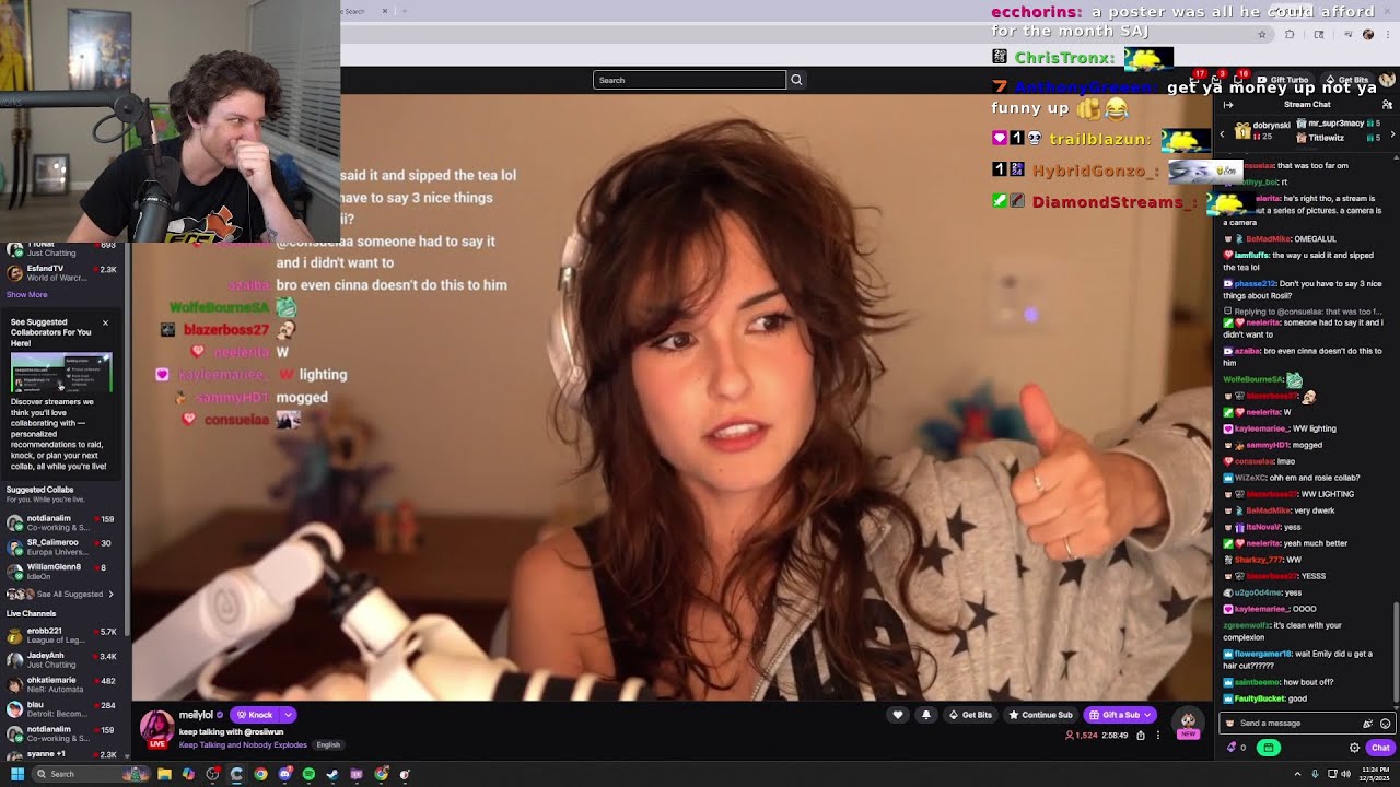 [12-4-25] Rosiiwun - Therapy with @meilylol | we need to talk...