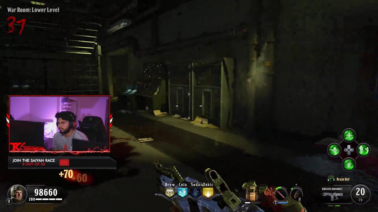 Chilling with Zombies // Black Ops 4// Youtube:Tookomplex