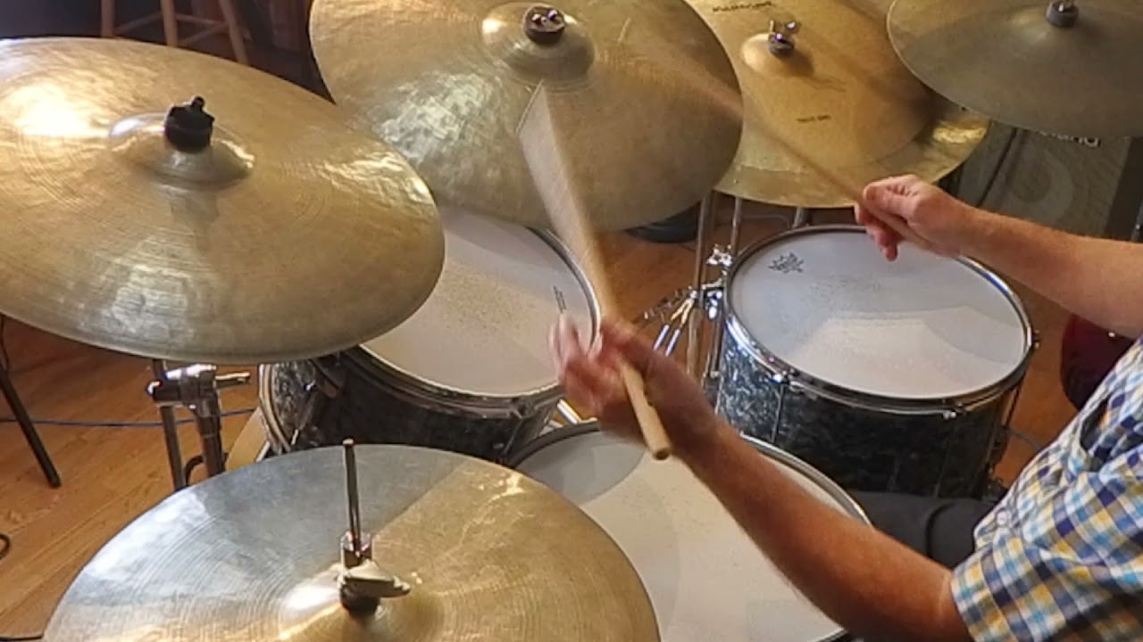 Playing the Drum Set Softly in a Legato Style