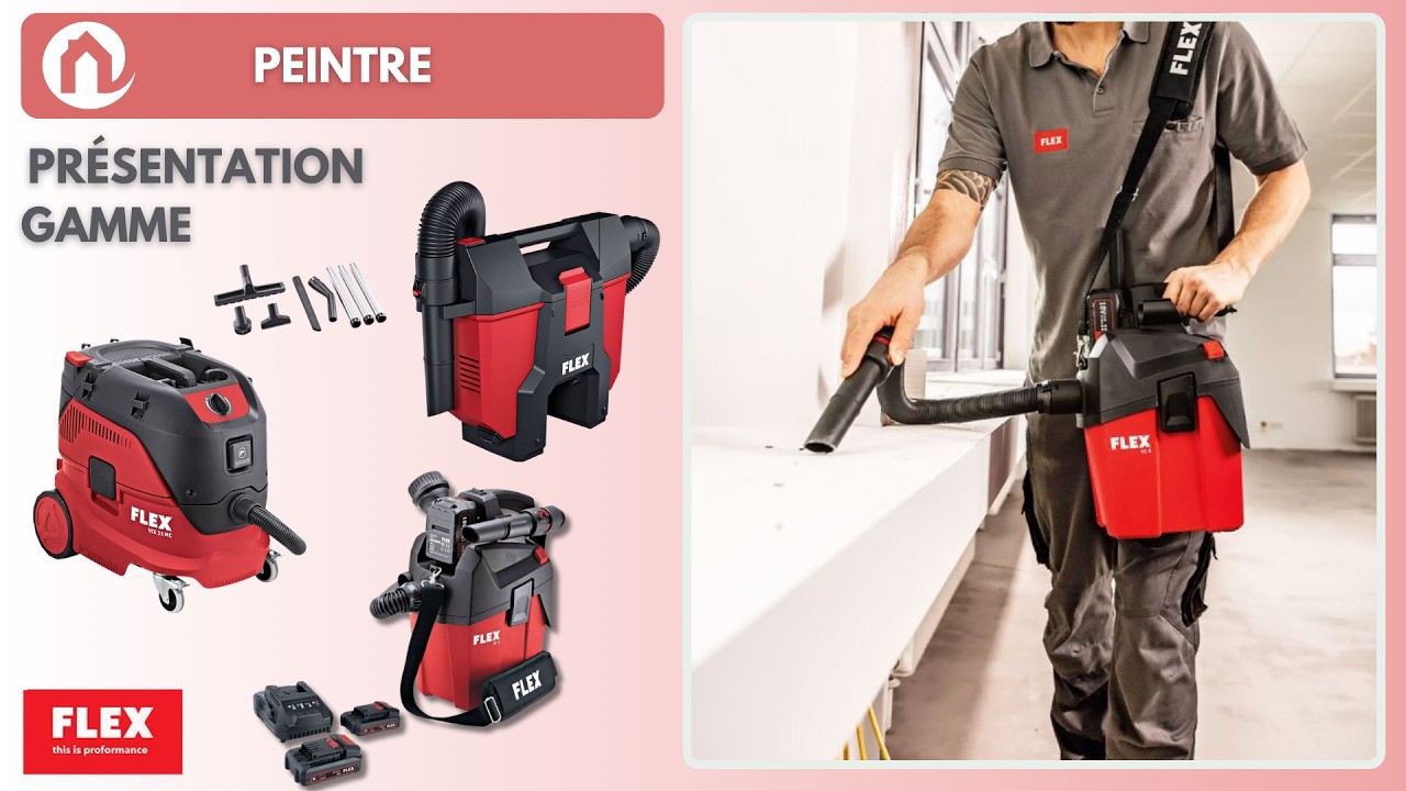 Aspirateurs de chantier eau et poussières Flex® Tools