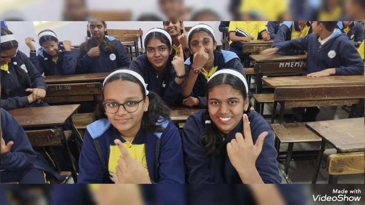House captains & Vice captains Election, Maharashtriya Mandal English Medium School, Tilak Rd, Pune