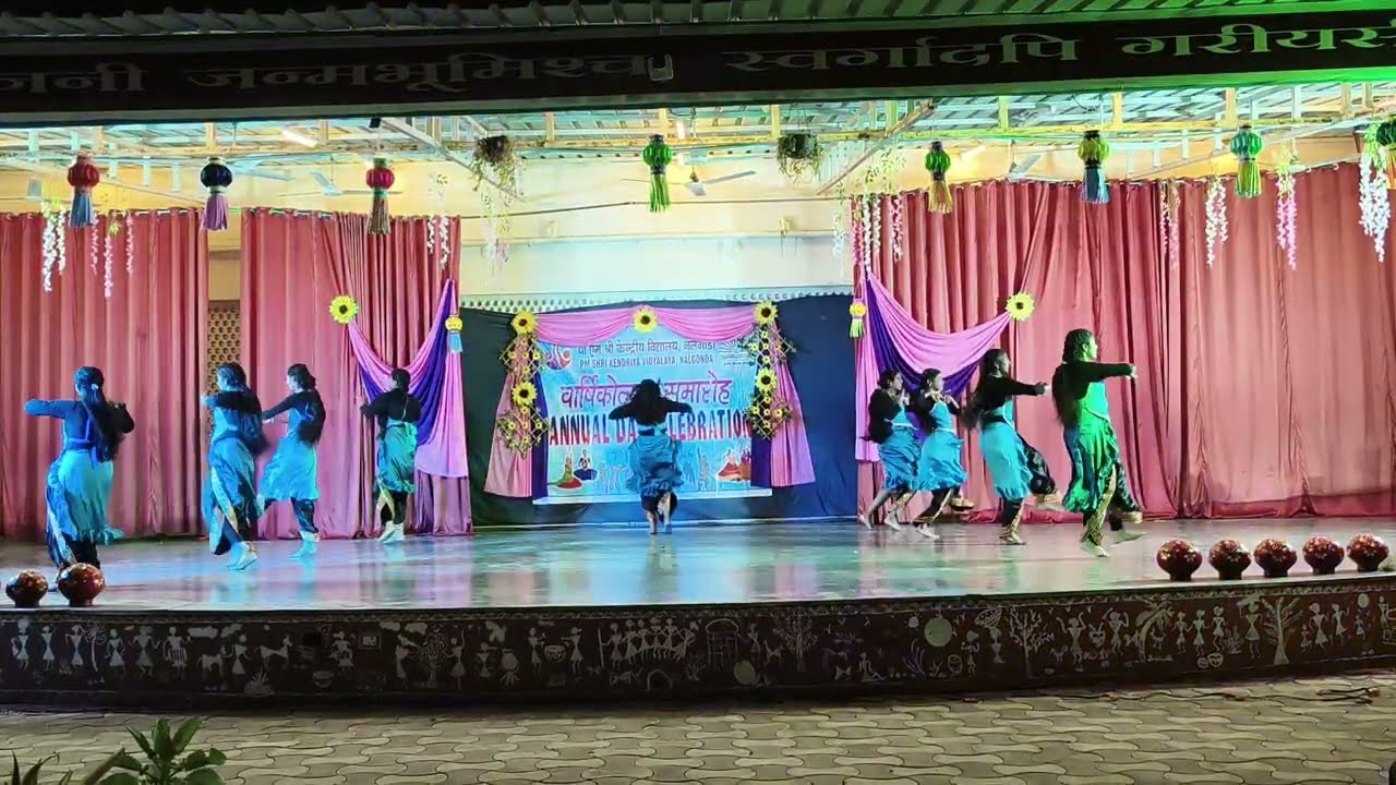 Colors of Beautiful world by Class IX A for Annual Day 2025-26 at PM SHRI K  V Nalgonda. (0702-2026)