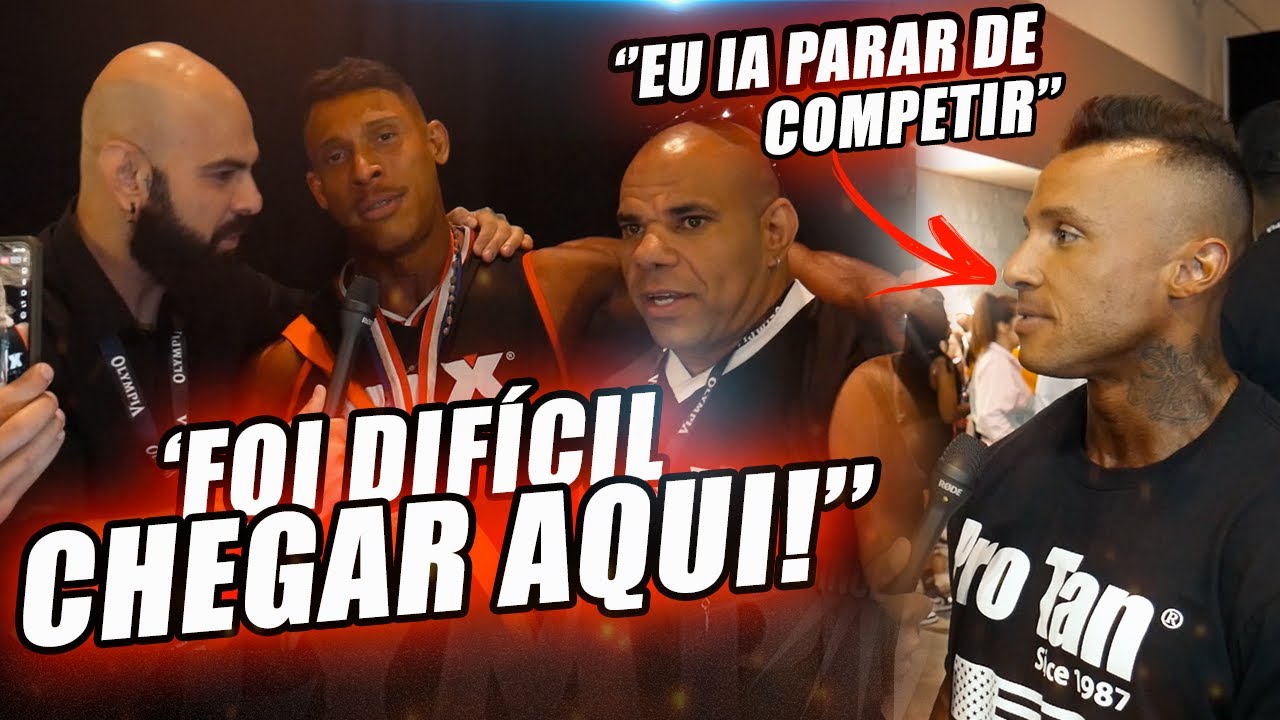 ENTREVISTAMOS RAMON, DIOGO MONTENEGRO E JORLAN VIEIRA - MR OLYMPIA 2021