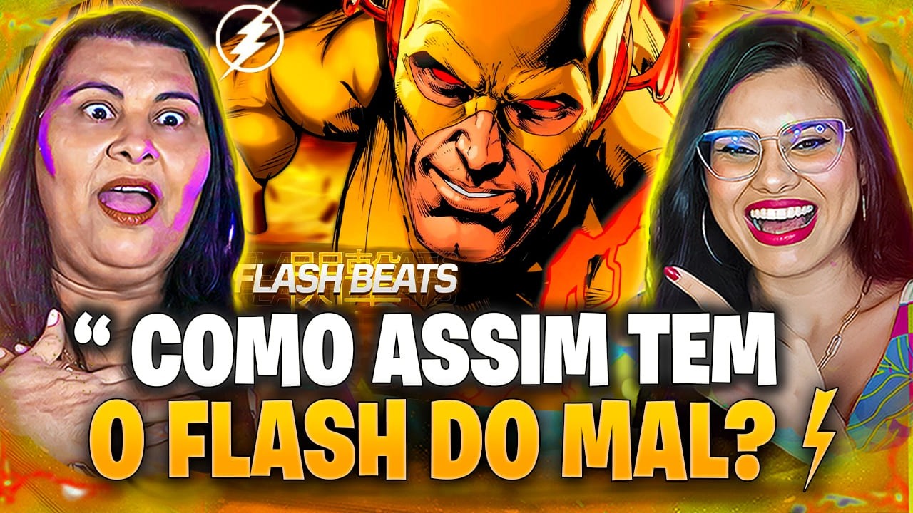 MÃE NÃO ACREDITOU! 😱 Rap do Flash Reverso (The Flash) - O Mais rápido do Universo | Flash Beats