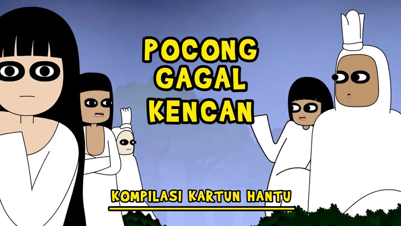 POCONG GAGAL KENCAN | Kompilasi Short Kartun Hantu