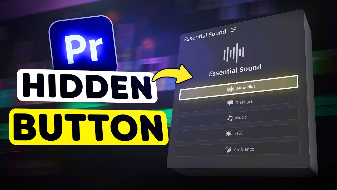 ESSENTIAL SOUND — всё, что вам нужно знать! (Урок Premiere Pro)