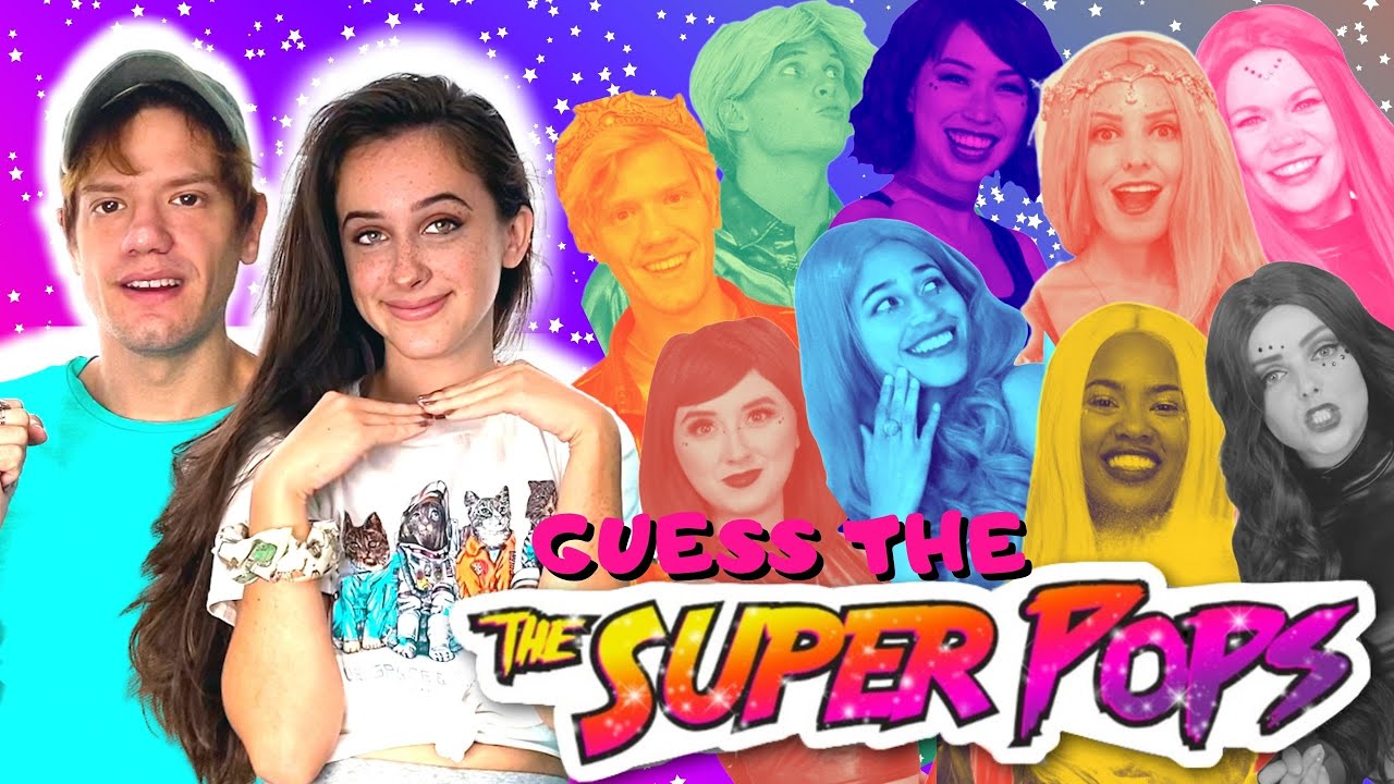 BEST Friend Reacts to THE SUPER POPS! Guess the Characters Pt.2- Adam Rodney