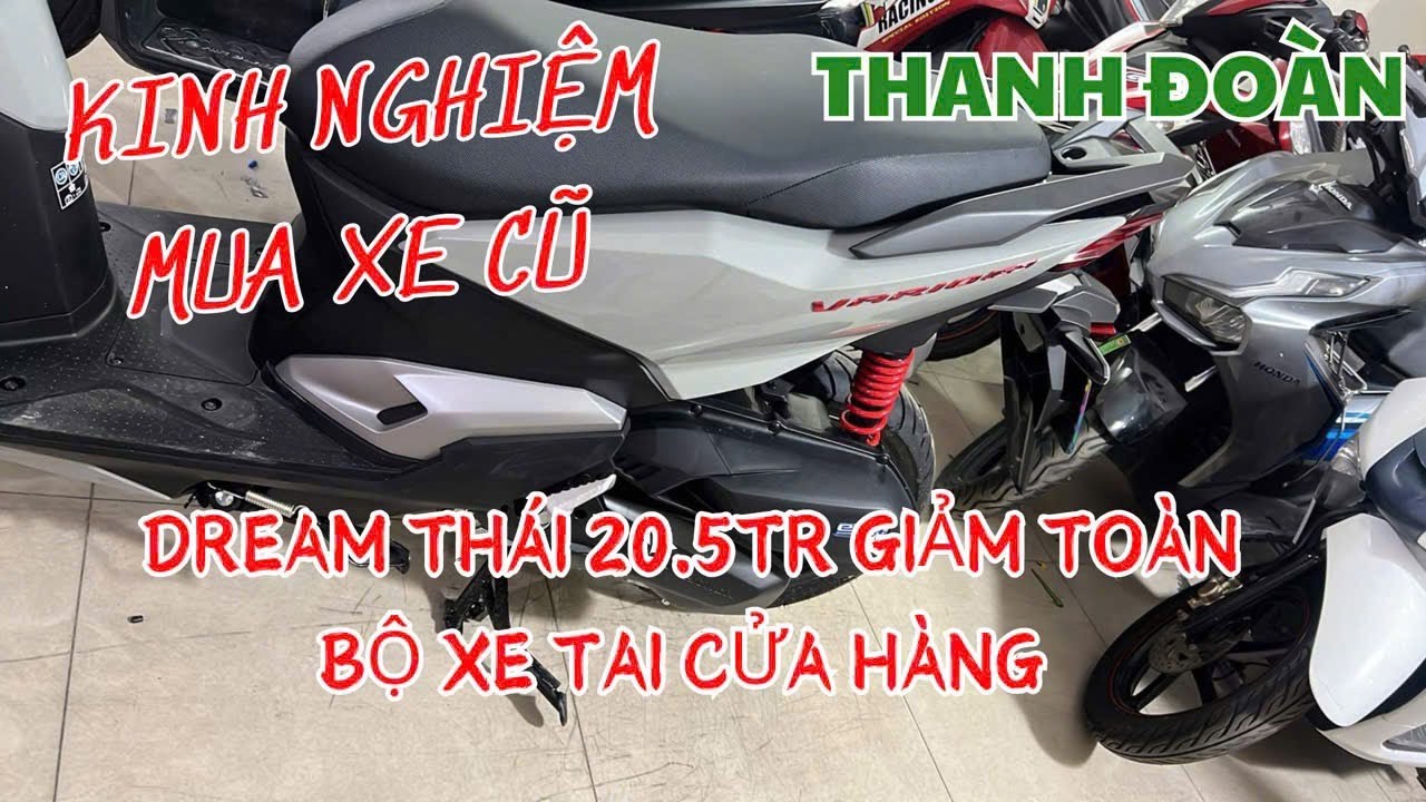 [22/01] Xe máy CŨ Thanh Đoàn báo giá xe ! Click chỉ 5.9tr, Moto giá siêu rẻ, Luvias chì 6.9tr!!