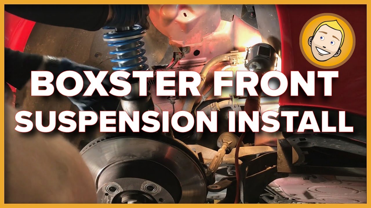 How to INSTALL SUSPENSION on a Porsche Boxster 986 DIY (FRONT) - (Project 63)