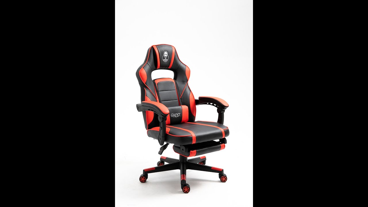 VINOTTI GXX 14 02 Игровое кресло, черно-красное, распаковка и сборка