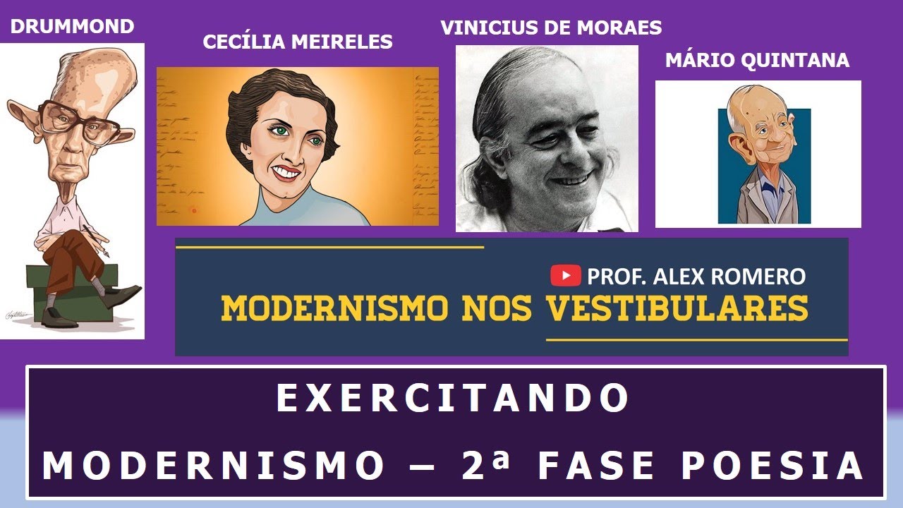 EXERCITANDO MODERNISMO 2ª FASE   POESIA