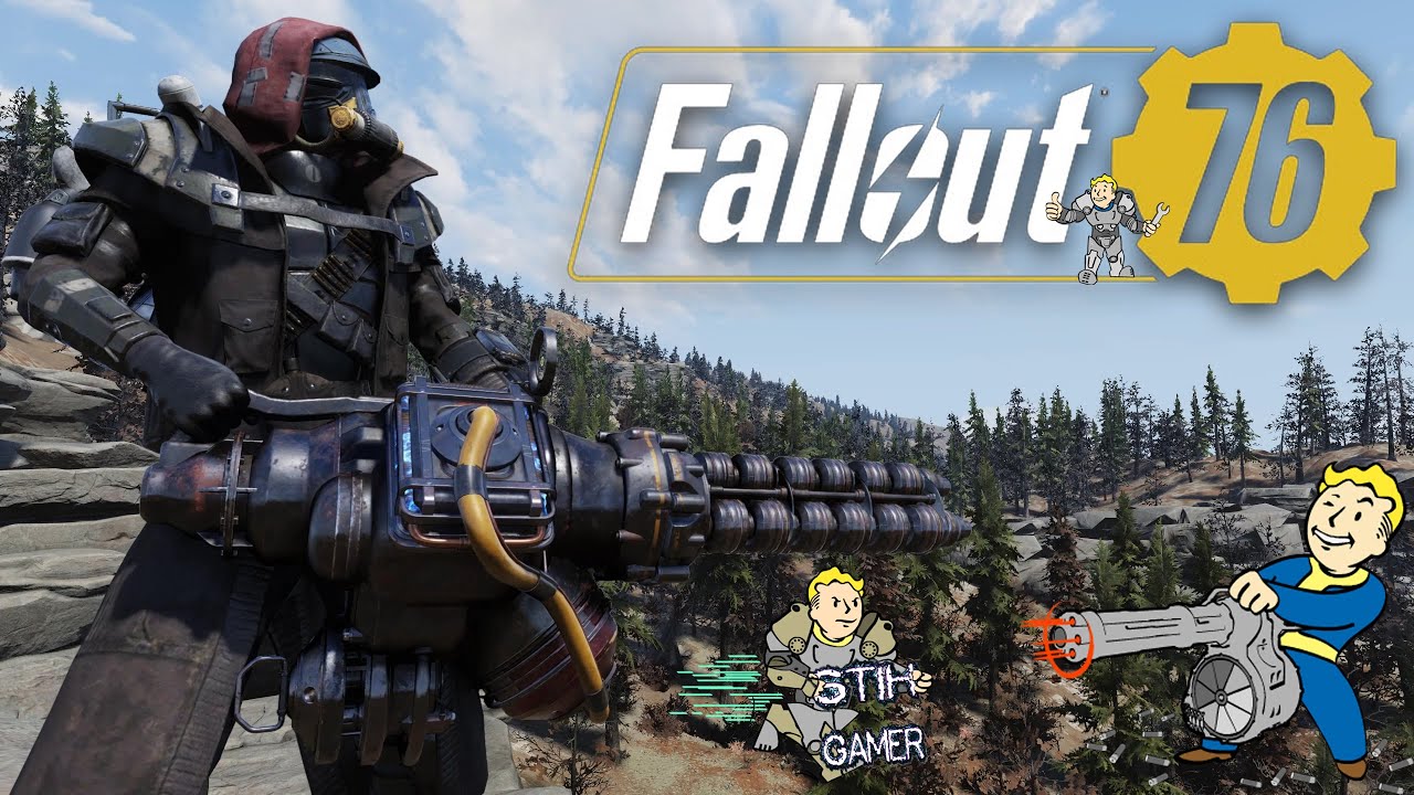 Fallout 76: Делаем ЛЕГЕНДАРНОЕ TOP Оружие Своими Руками ☠ 50  Миниганов Гаусса ✔ Проверка Рандома