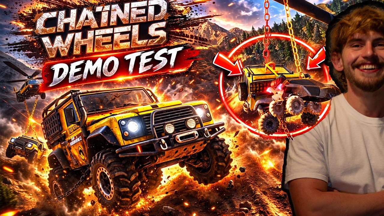 DAS GAME IST GUUUT! Chained Wheels!! Demo test