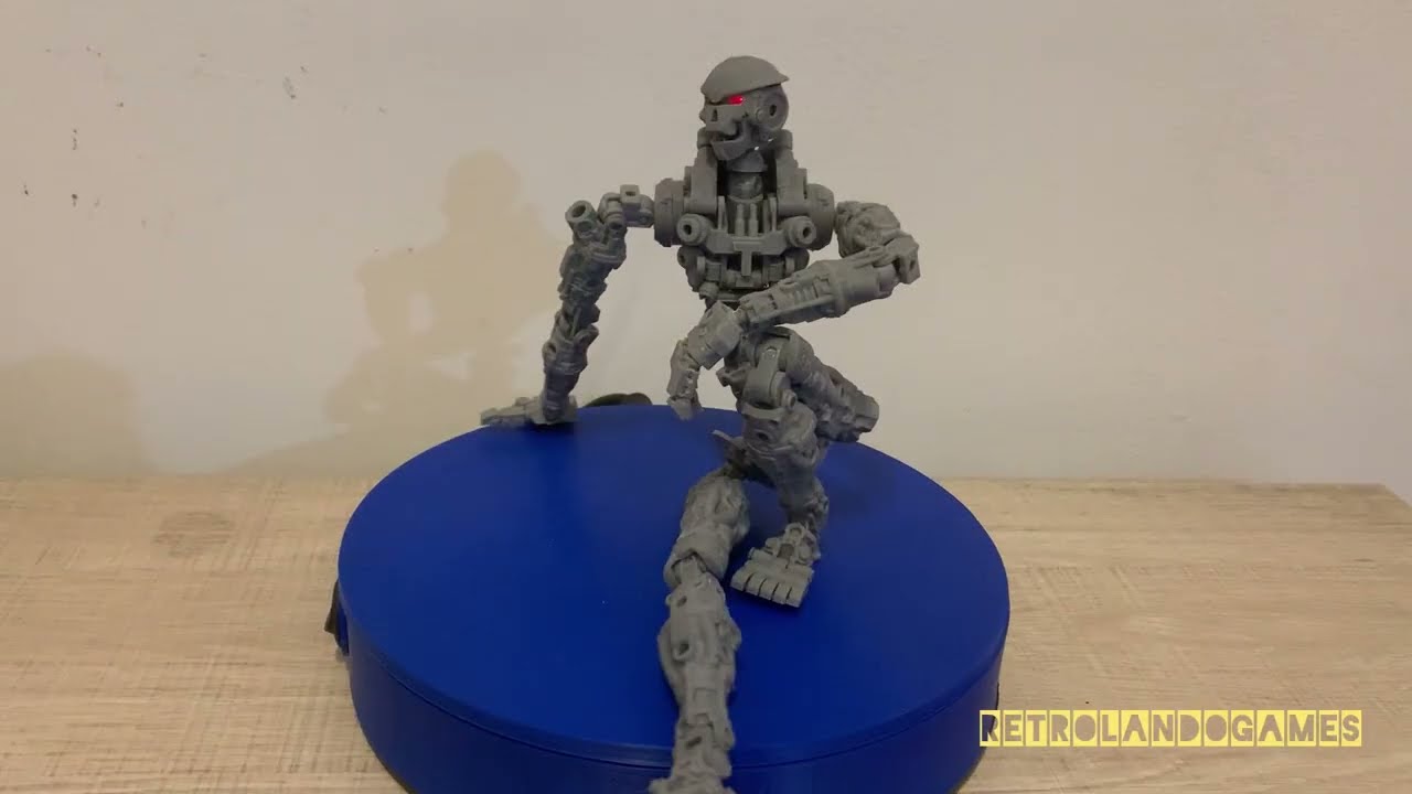 Endo Esqueleto em impressão 3D