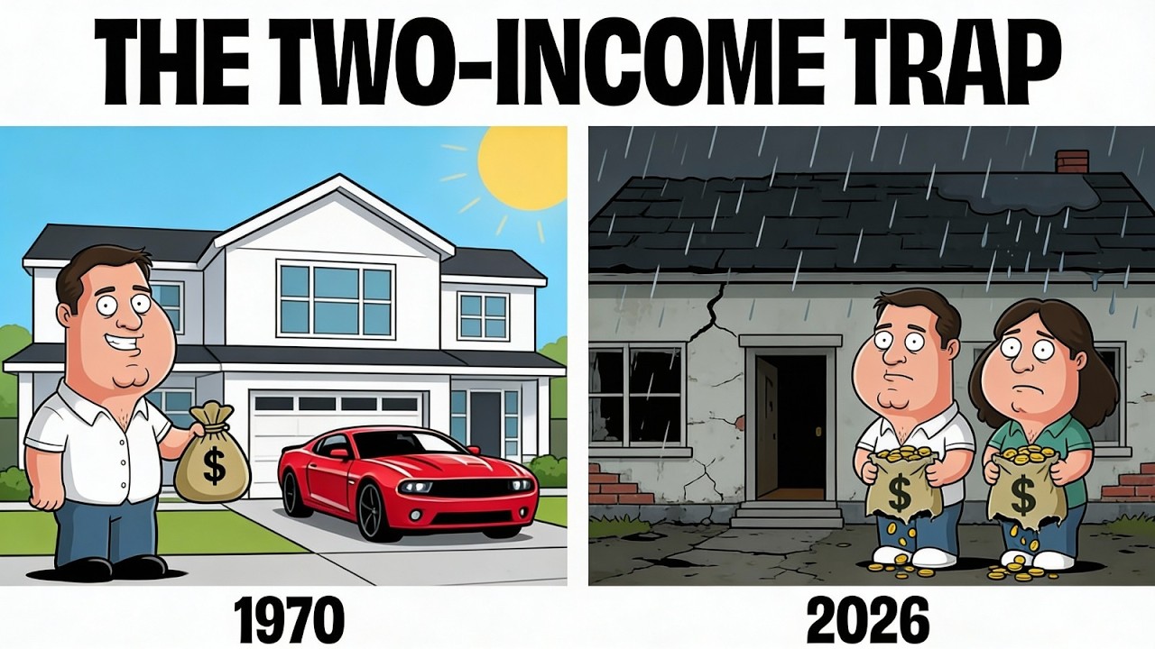 Why Two Incomes Leave You Broker Than One (The Two-Income Trap)