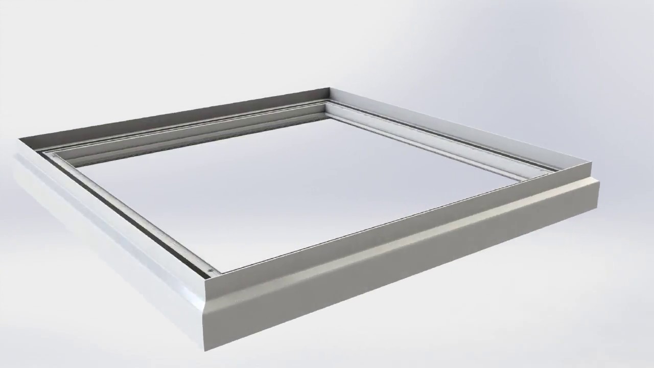 Kestrel Aluminium Flat Roof Light