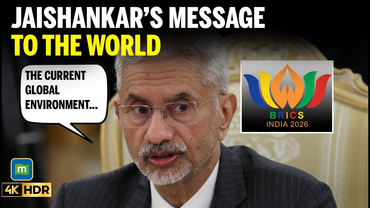 MUST WATCH: EAM Jaishankar’s Powerful BRICS Message | India’s 2026 Presidency Launch | 4k | N18G