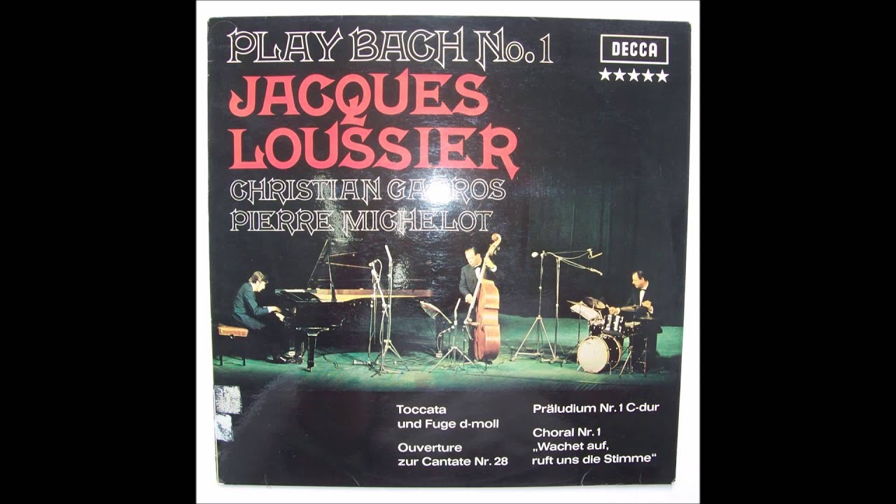 Jacques Loussier, Prelude No. 1 in C Major, from Play Bach No. 1, Recorded 1959