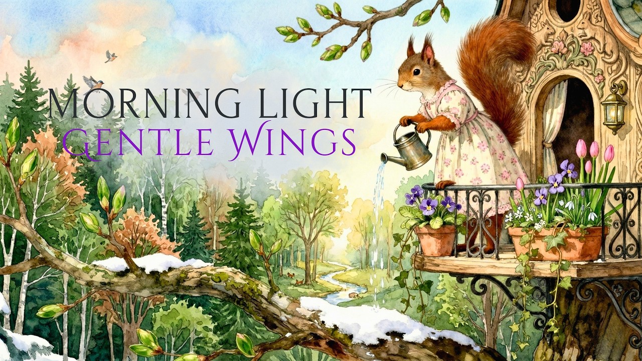 Between Snow and Blossom 🌿🌸 | Cozy Storybook Music