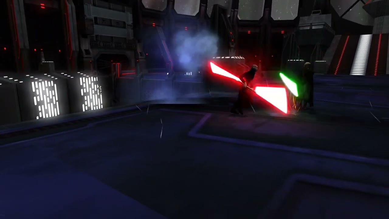 Jedi Academy Master Vrook vs Master Uthar