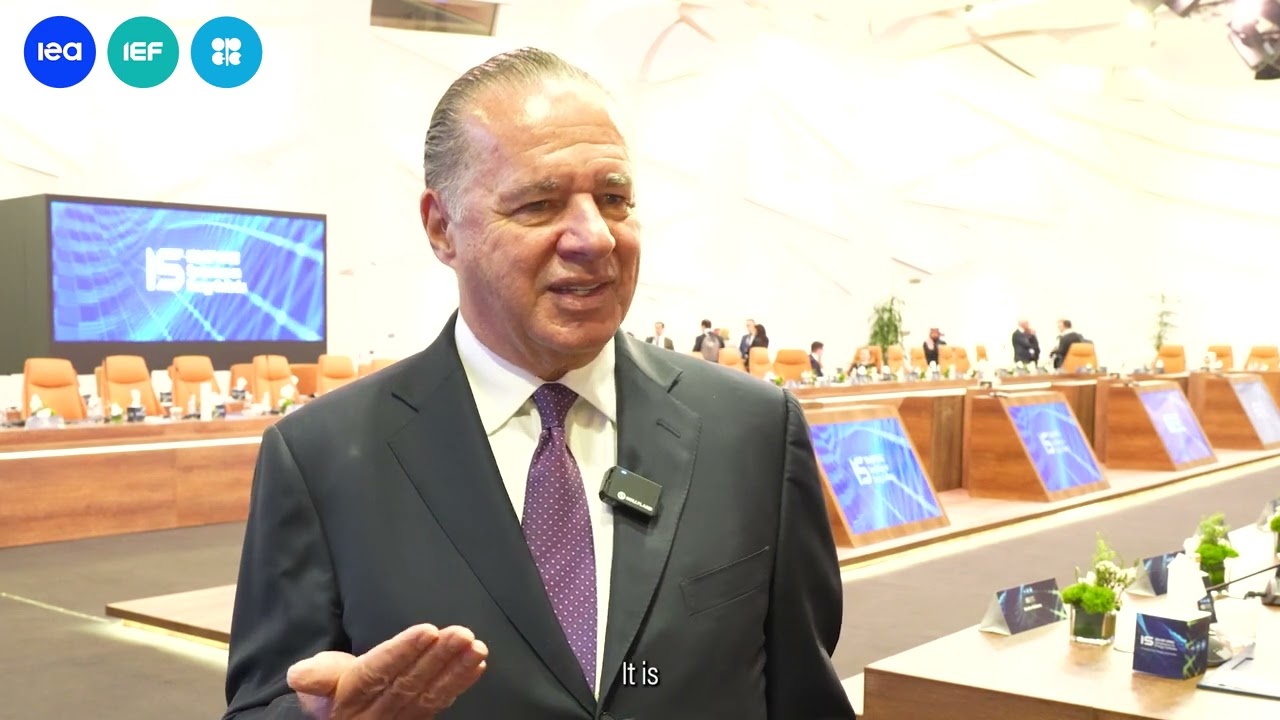 Charif Souki Interview at the 15th IEA-IEF-OPEC Symposium on Energy Outlooks