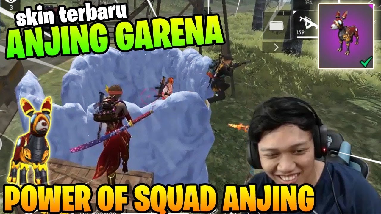 SKIN ANJING TERBARU! SQUAD ANJING MUSUH AUTO NGENDOK! - Garena Free Fire