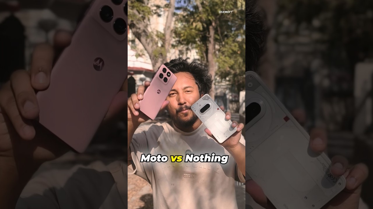 Moto Edge 60 Fusion vs Nothing Phone 3a
