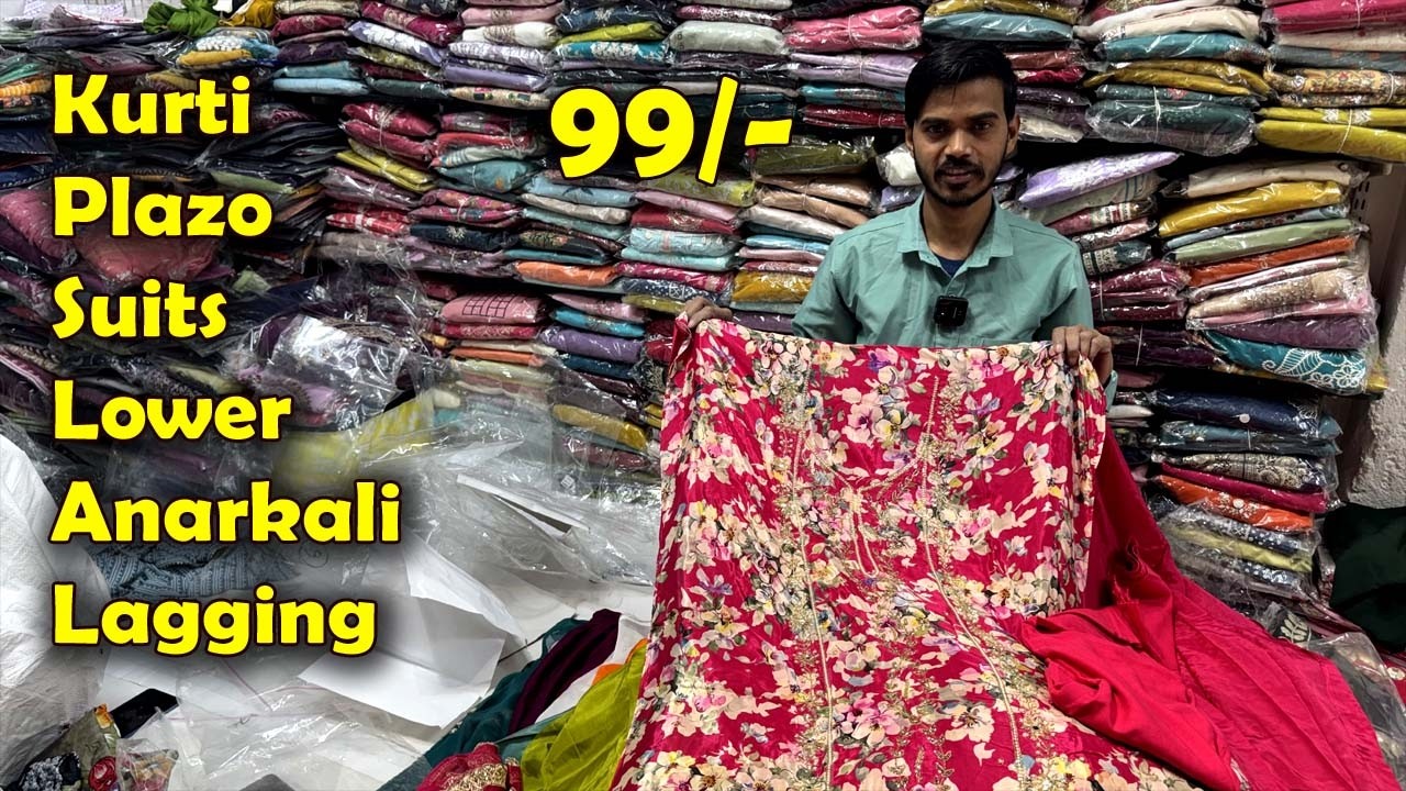 Kurti, Plazo, Suits, Handwork, Lower, Top, Anarkali Wholesaler Ambala