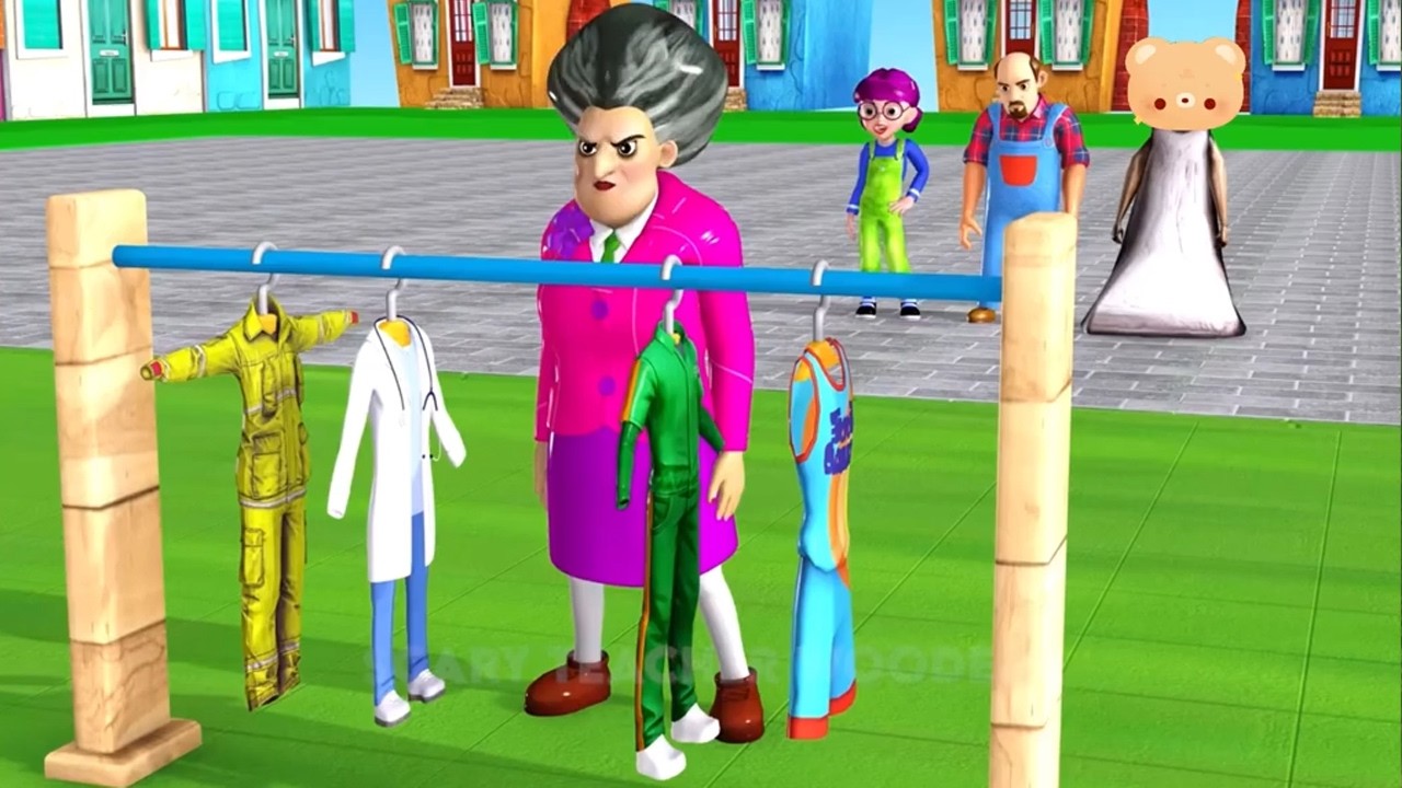 Squid Game with Scary Teacher 3D, Nick & Tani vs Granny, Poppy & Banban! Who Survives?